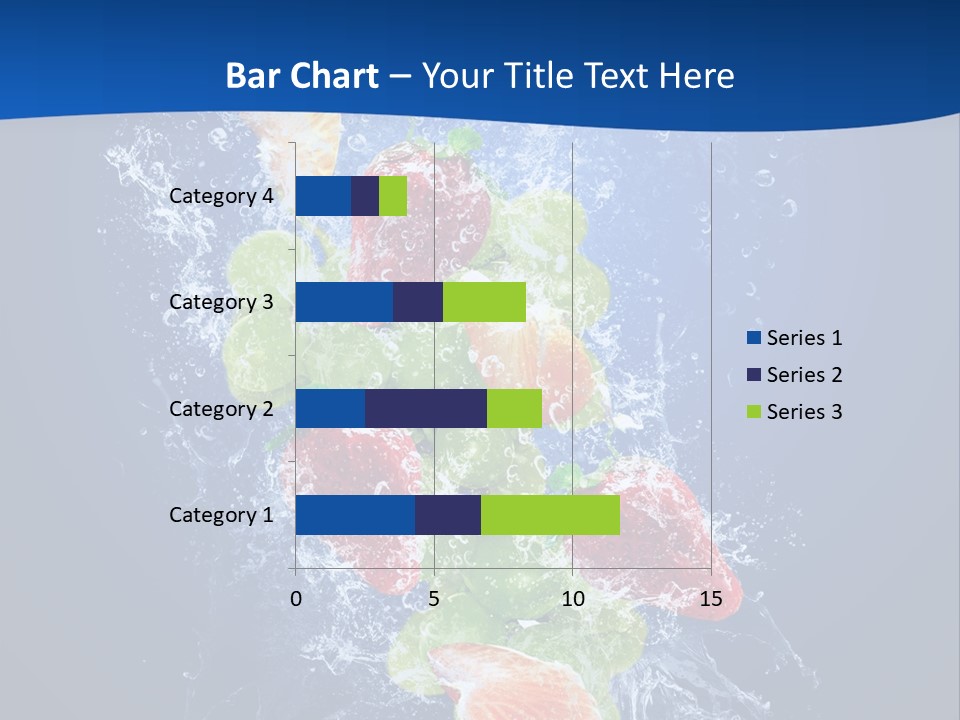Water Fruit PowerPoint Template
