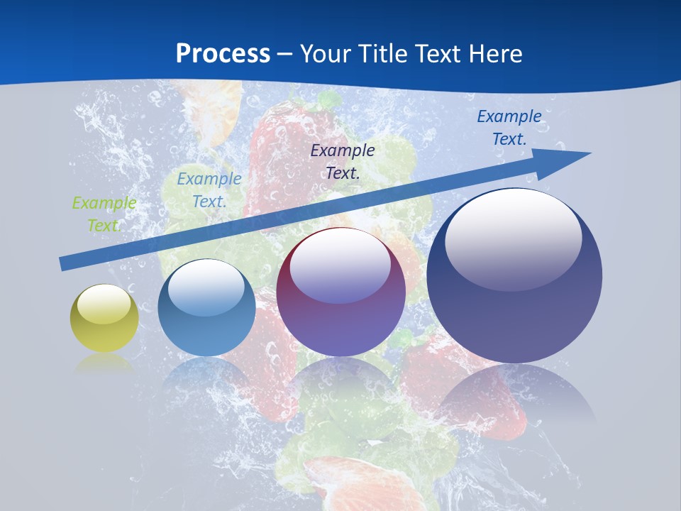 Water Fruit PowerPoint Template