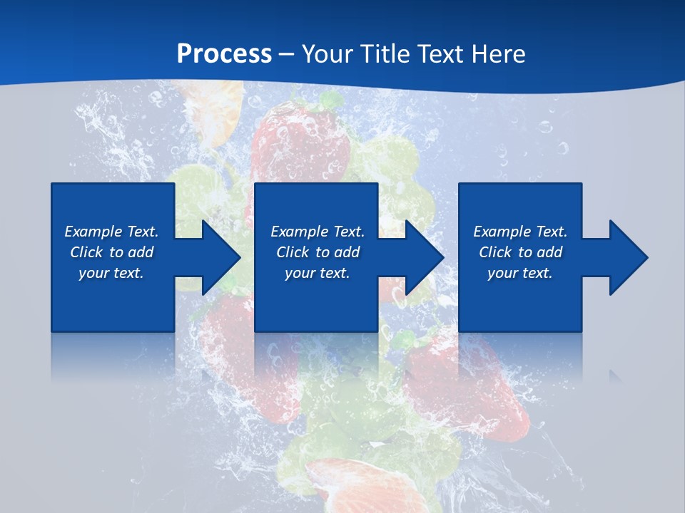 Water Fruit PowerPoint Template