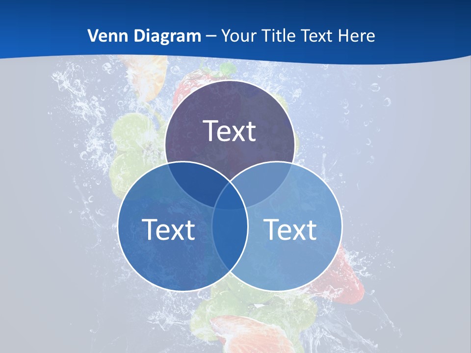 Water Fruit PowerPoint Template