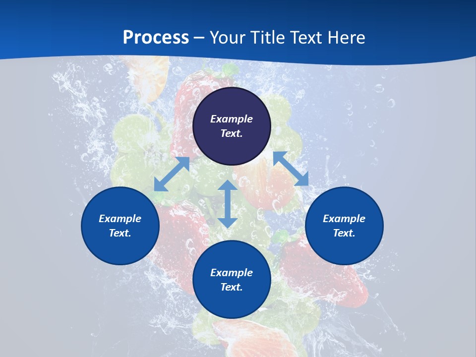 Water Fruit PowerPoint Template