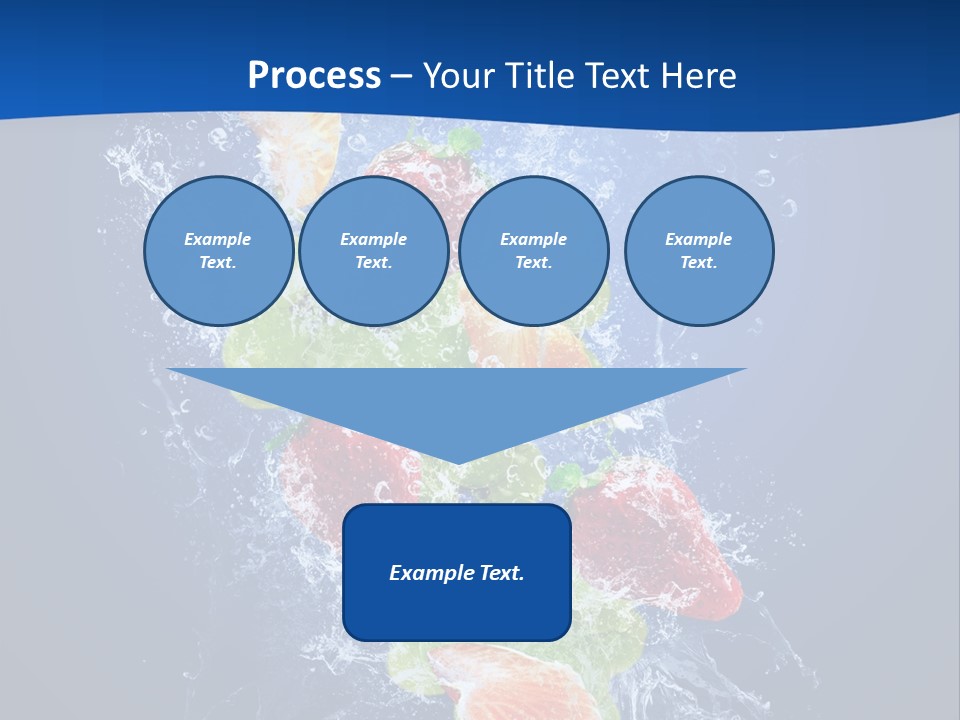 Water Fruit PowerPoint Template