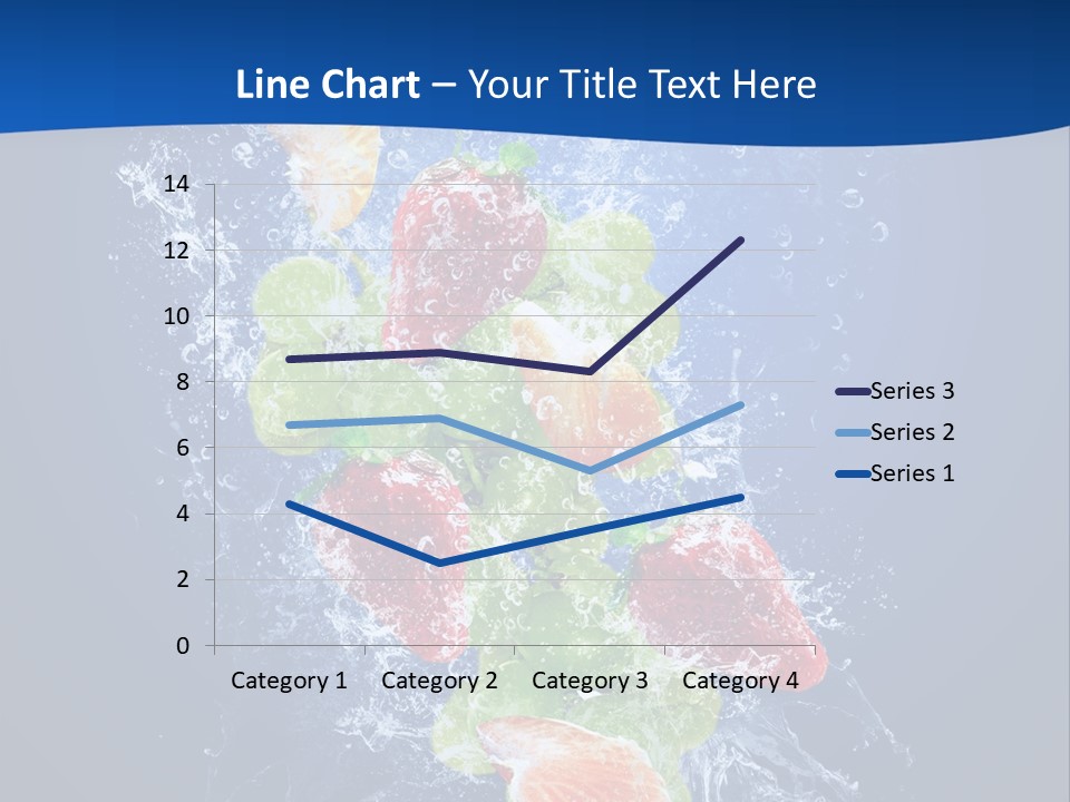 Water Fruit PowerPoint Template