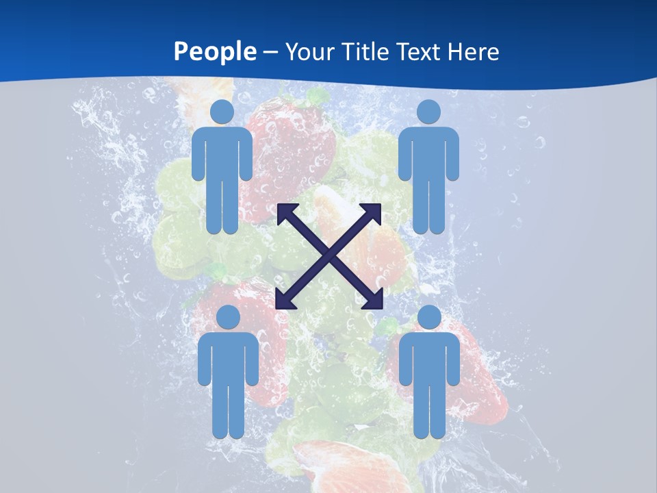 Water Fruit PowerPoint Template