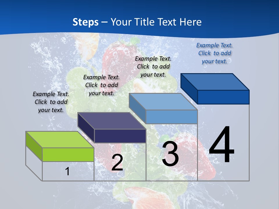 Water Fruit PowerPoint Template