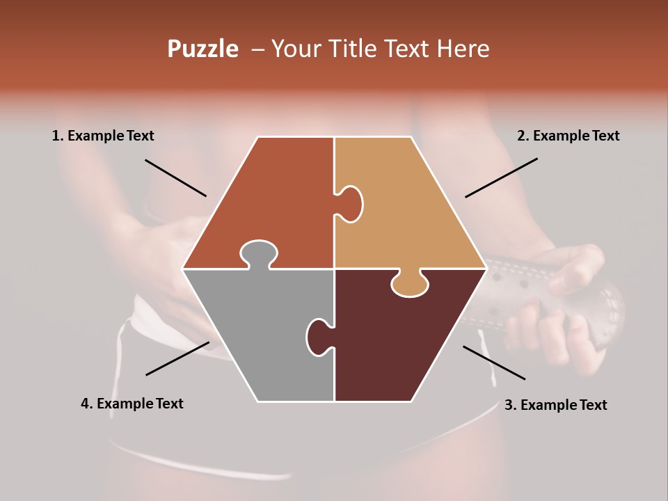 Weight Lifting Belt PowerPoint Template