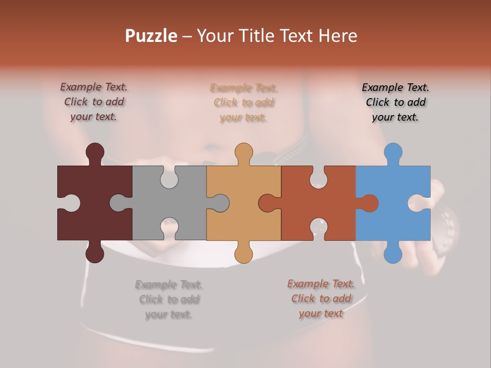 Weight Lifting Belt PowerPoint Template