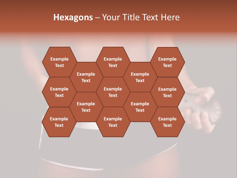 Weight Lifting Belt PowerPoint Template