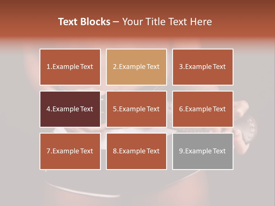 Weight Lifting Belt PowerPoint Template