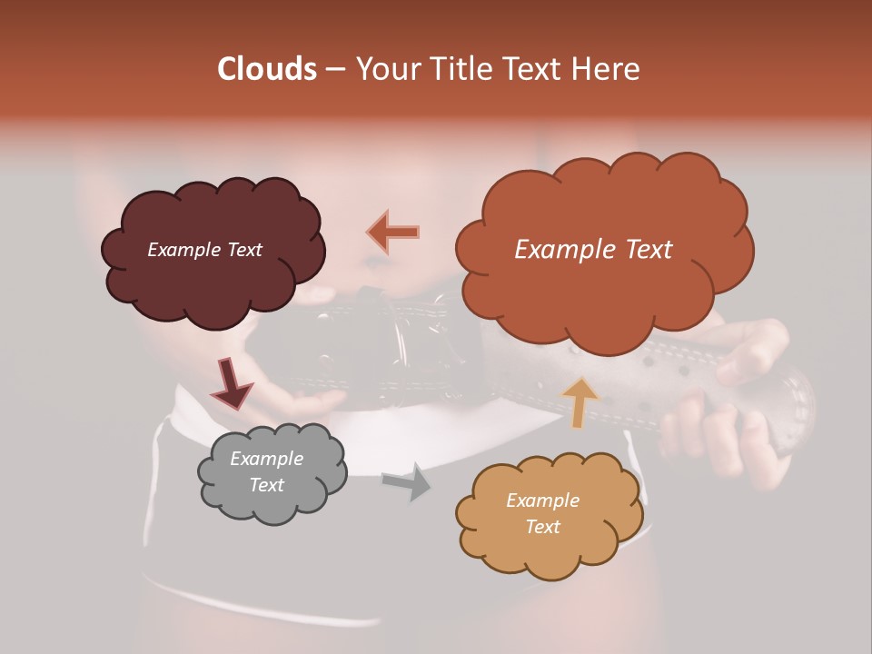 Weight Lifting Belt PowerPoint Template