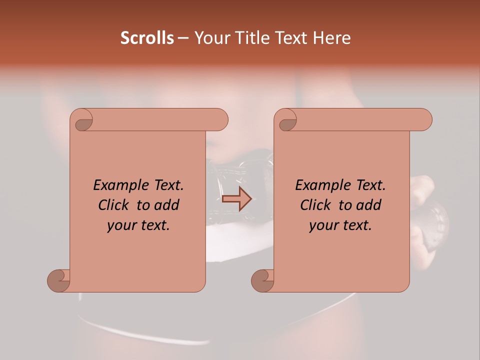 Weight Lifting Belt PowerPoint Template