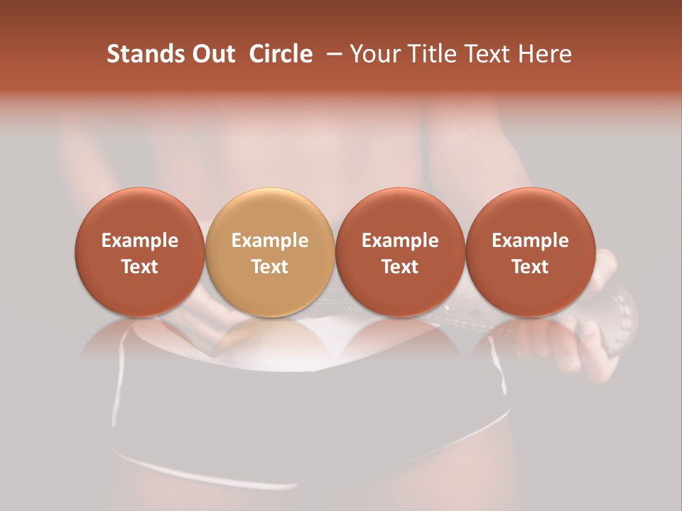 Weight Lifting Belt PowerPoint Template