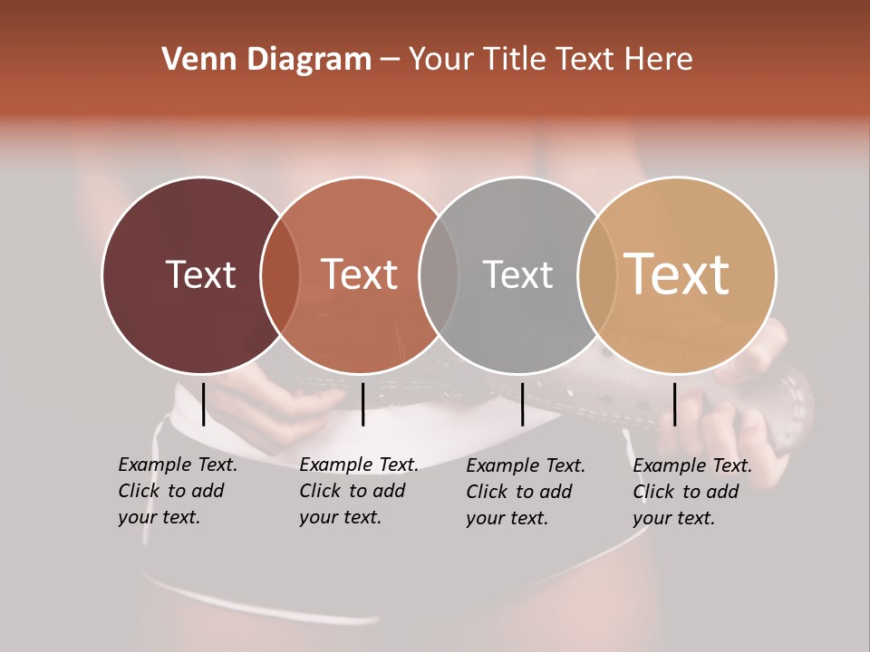 Weight Lifting Belt PowerPoint Template
