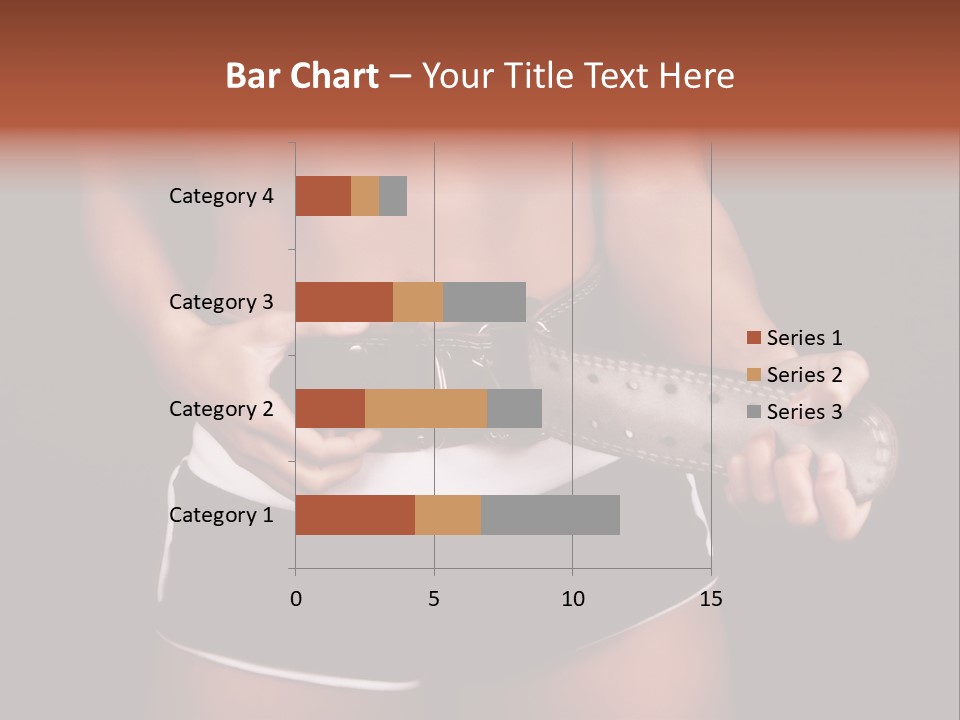 Weight Lifting Belt PowerPoint Template