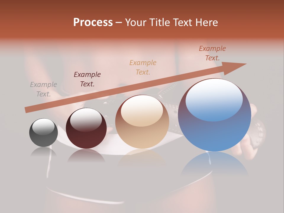 Weight Lifting Belt PowerPoint Template