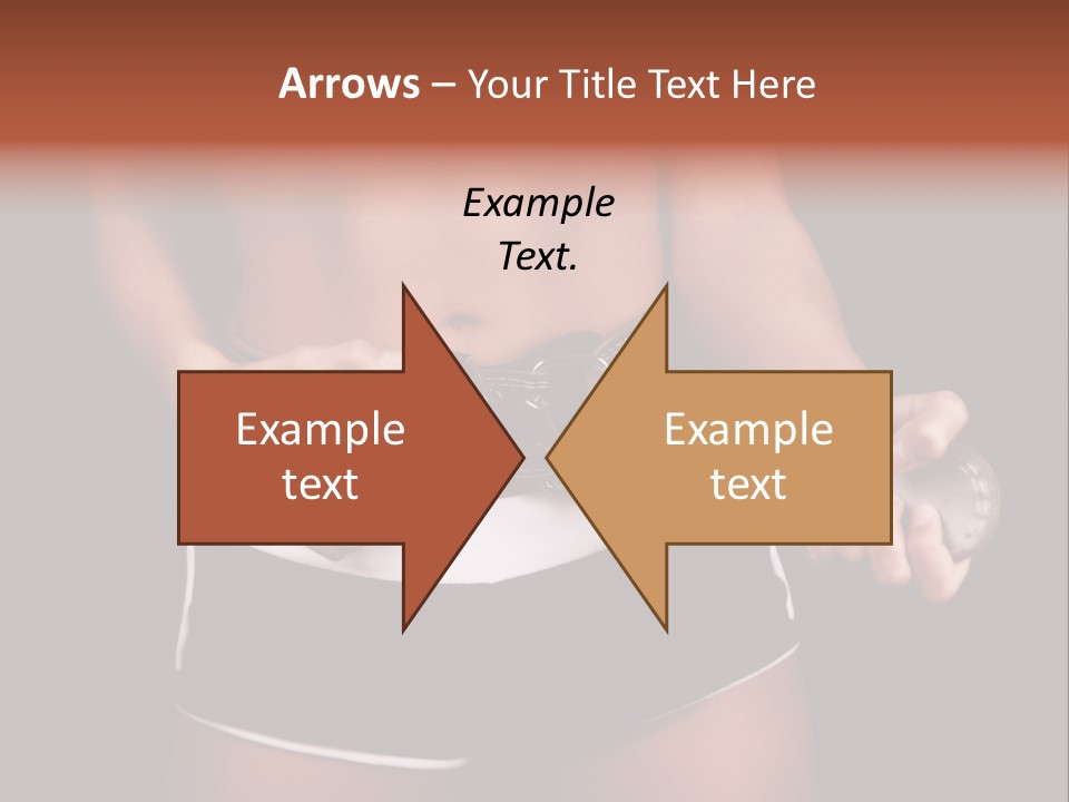 Weight Lifting Belt PowerPoint Template