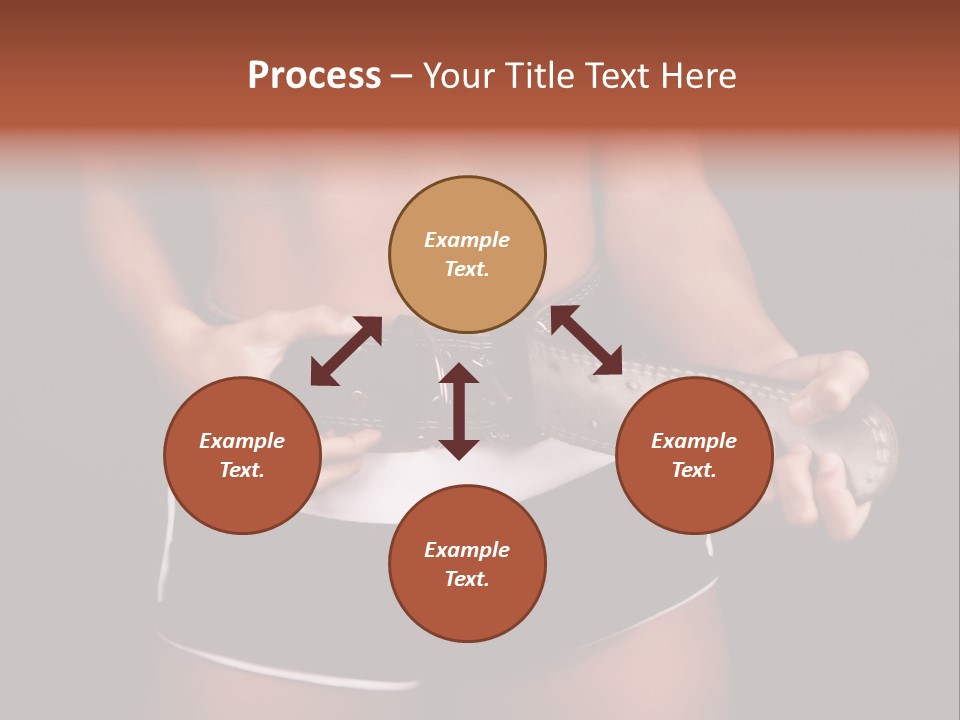 Weight Lifting Belt PowerPoint Template