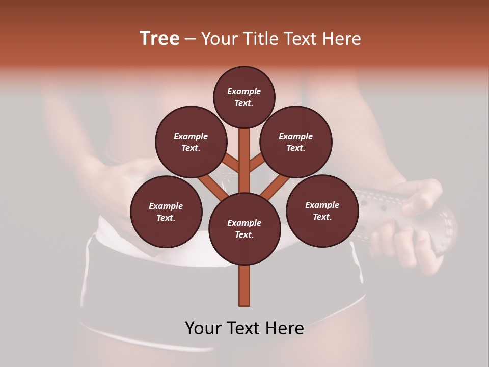 Weight Lifting Belt PowerPoint Template