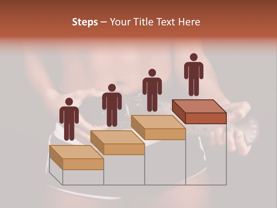 Weight Lifting Belt PowerPoint Template