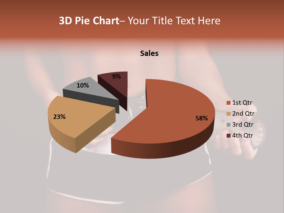 Weight Lifting Belt PowerPoint Template