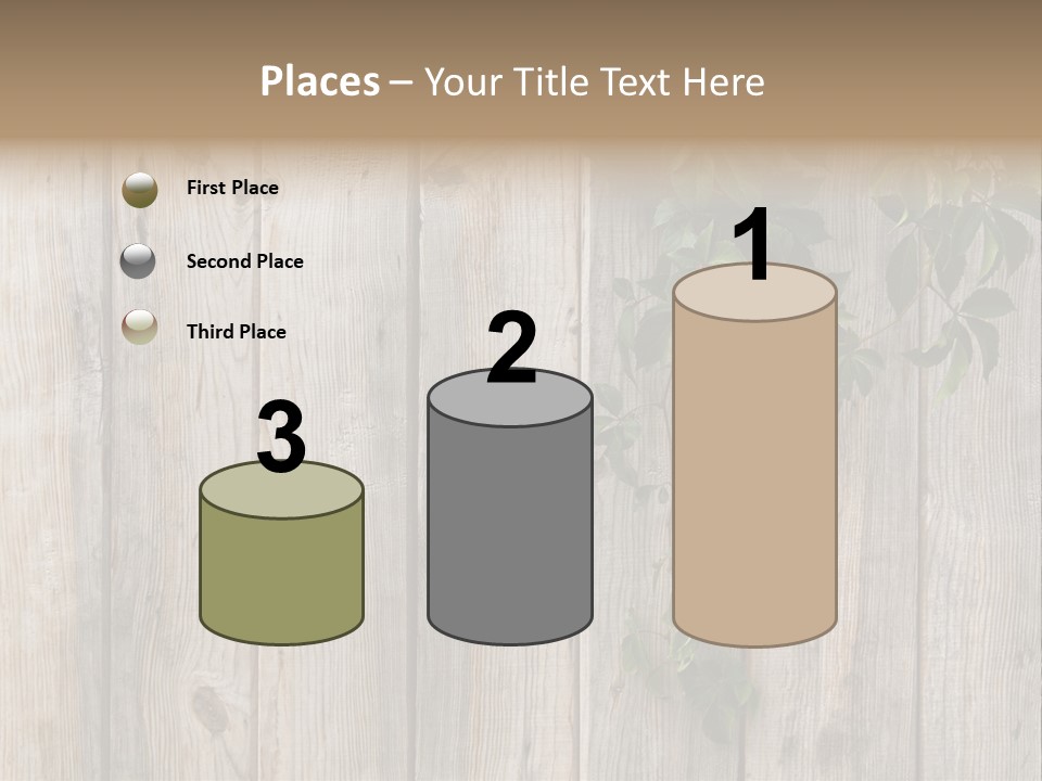 Wood Fence PowerPoint Template