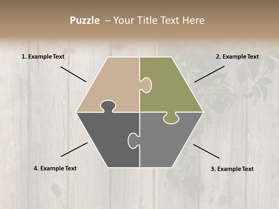 Wood Fence PowerPoint Template