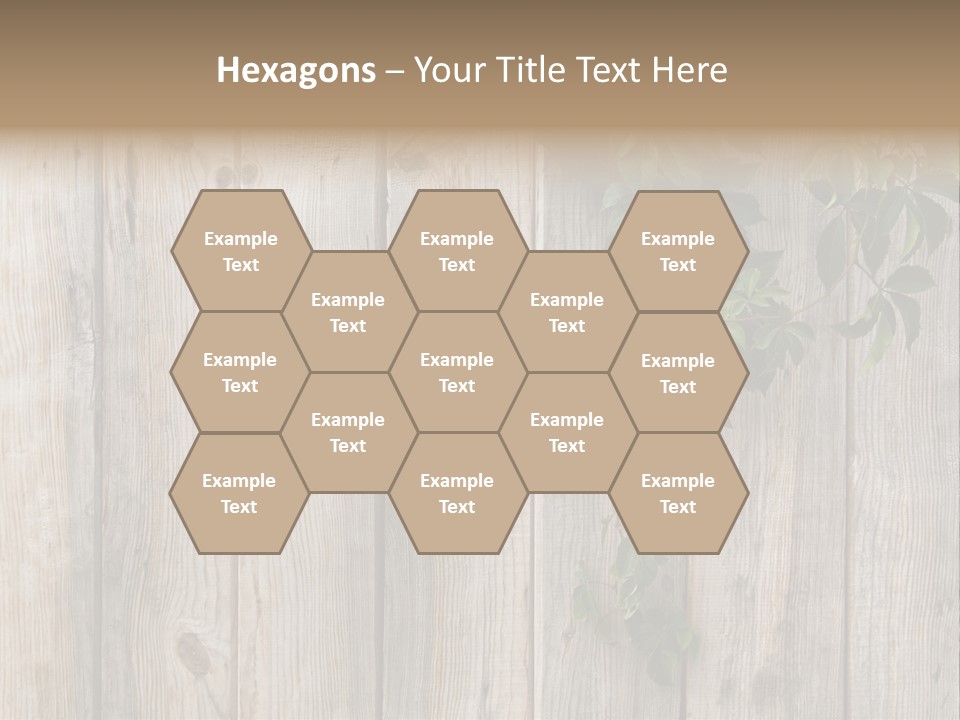 Wood Fence PowerPoint Template
