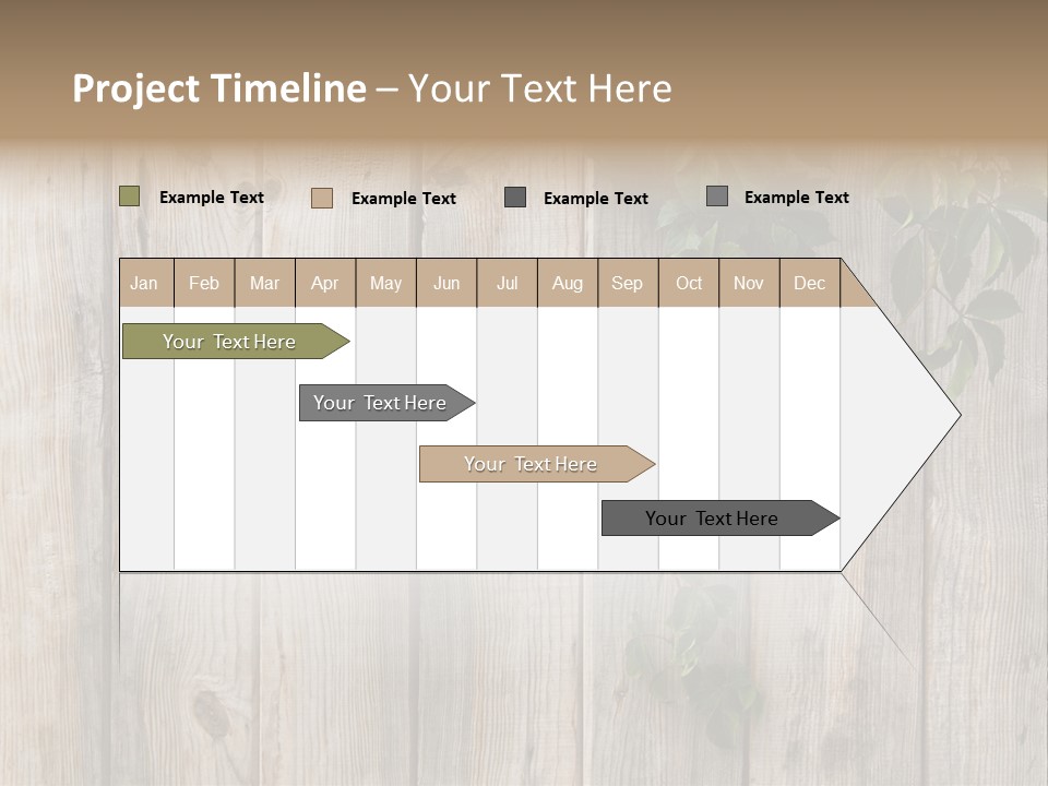 Wood Fence PowerPoint Template