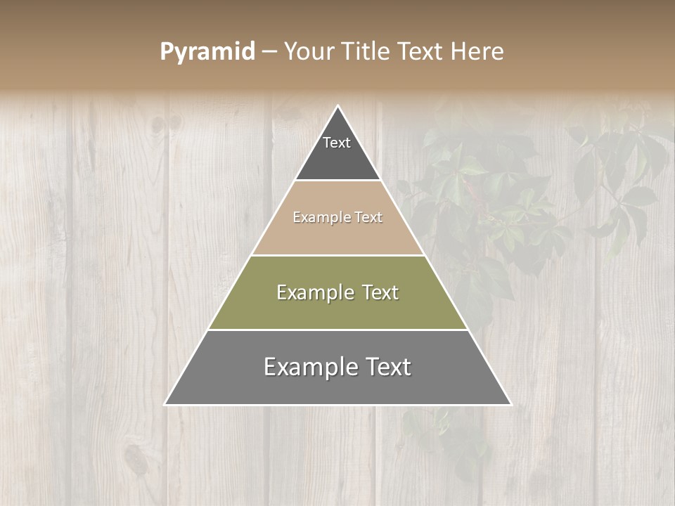 Wood Fence PowerPoint Template