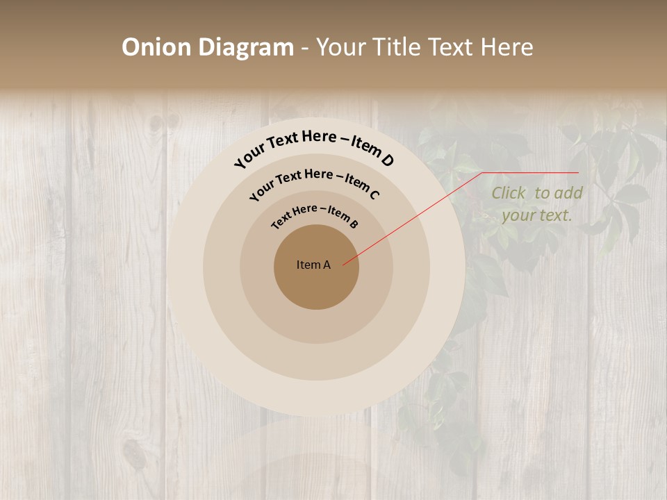 Wood Fence PowerPoint Template