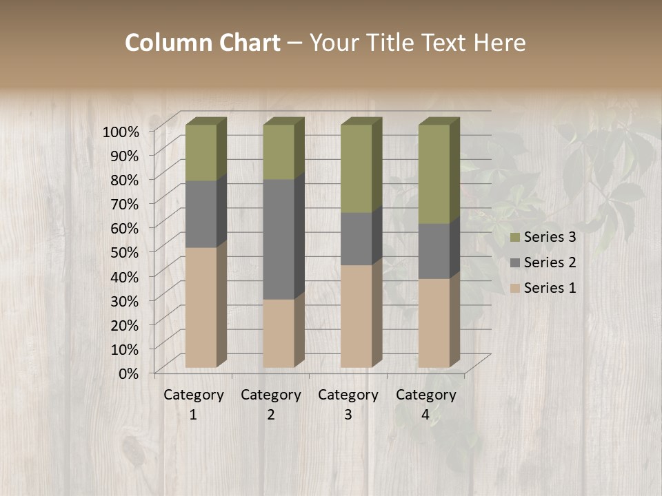Wood Fence PowerPoint Template
