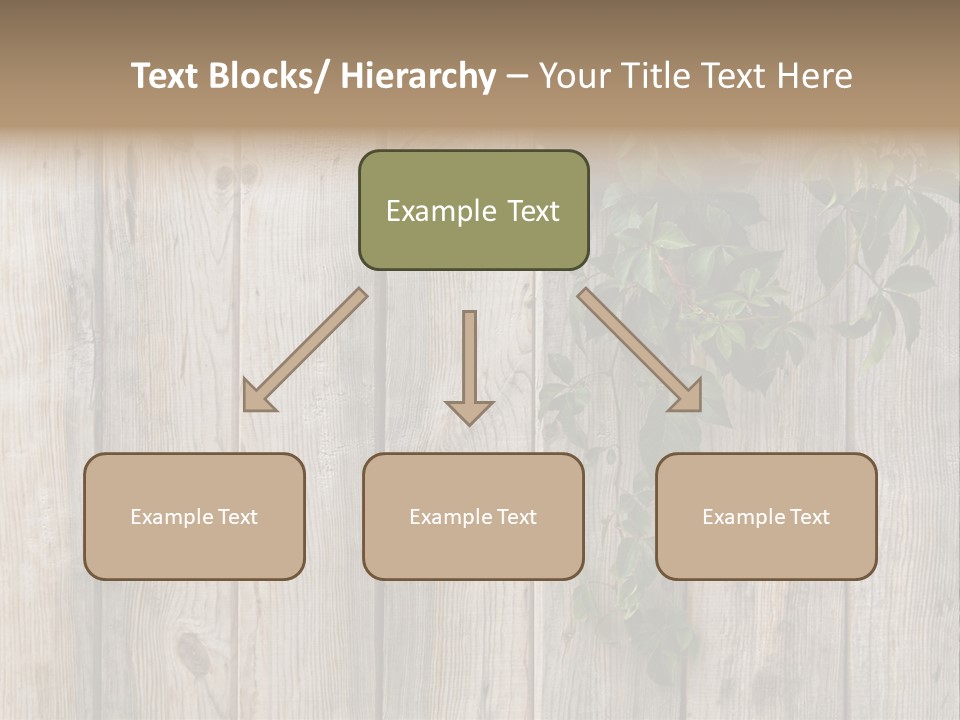 Wood Fence PowerPoint Template