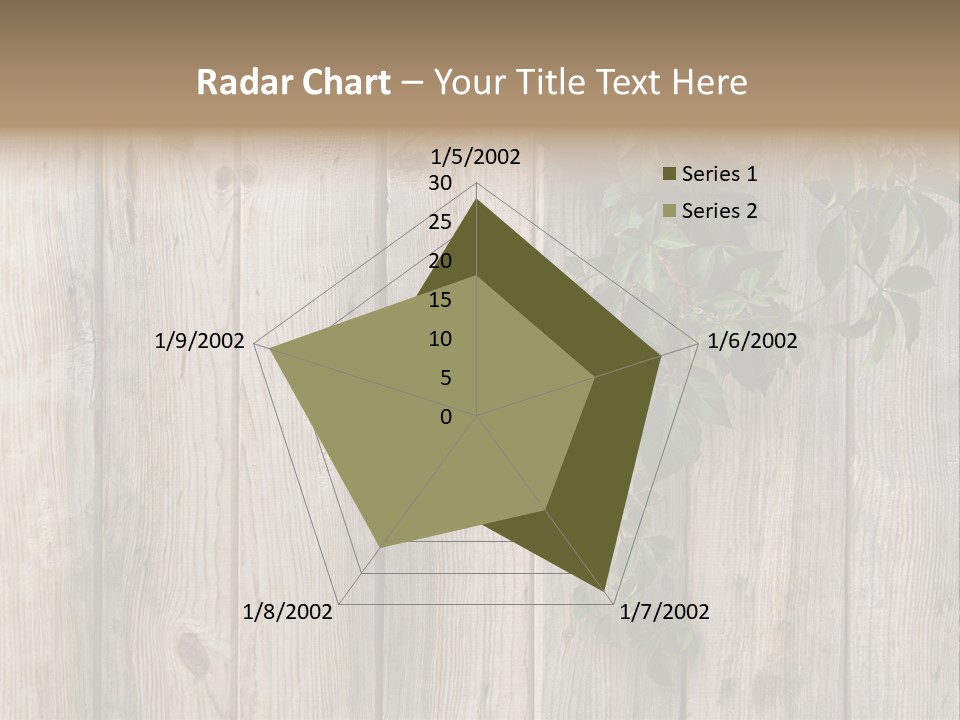 Wood Fence PowerPoint Template
