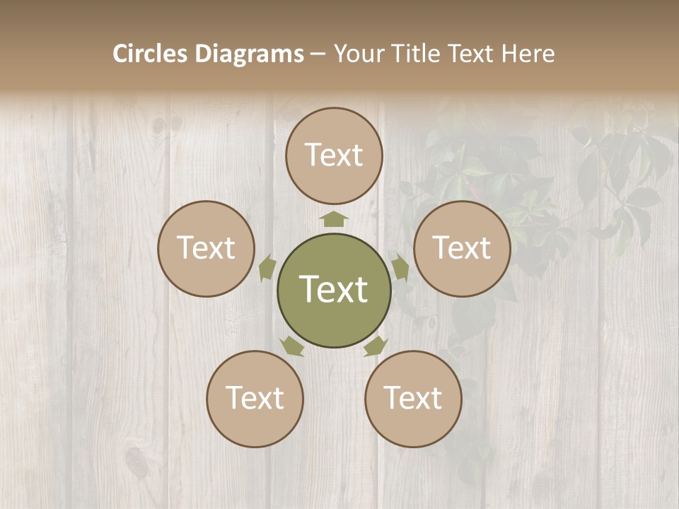 Wood Fence PowerPoint Template