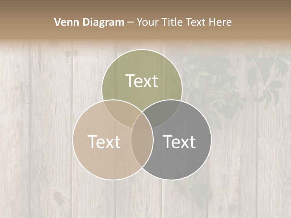 Wood Fence PowerPoint Template