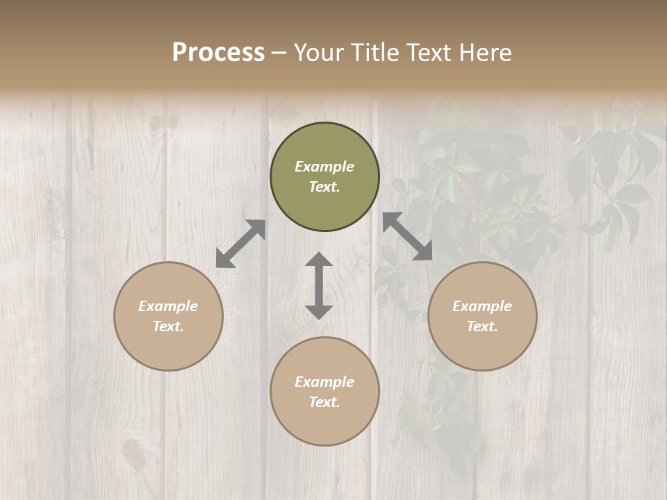 Wood Fence PowerPoint Template