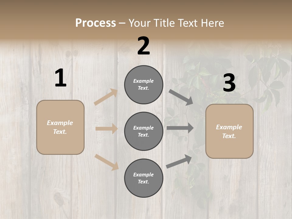 Wood Fence PowerPoint Template