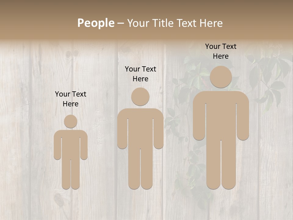 Wood Fence PowerPoint Template