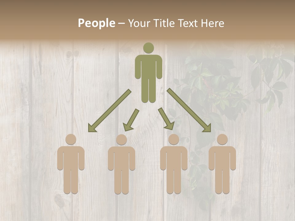 Wood Fence PowerPoint Template