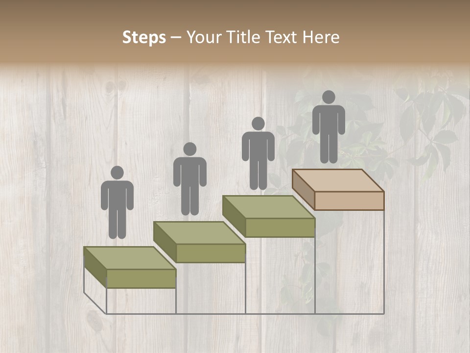 Wood Fence PowerPoint Template