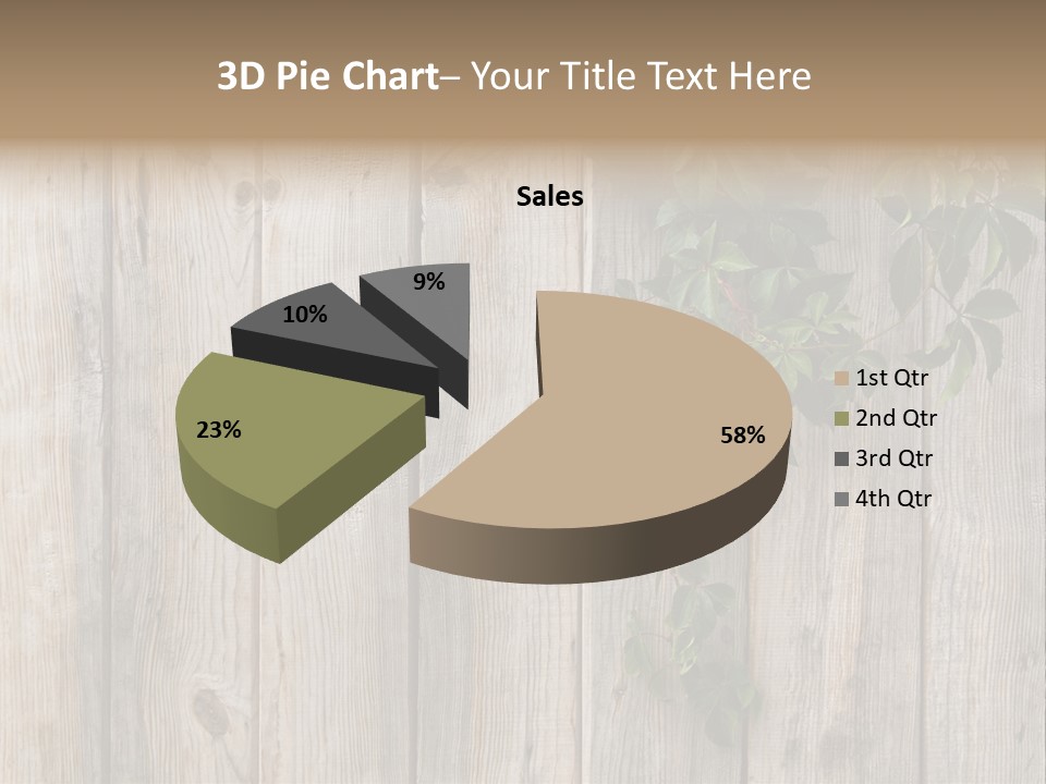 Wood Fence PowerPoint Template