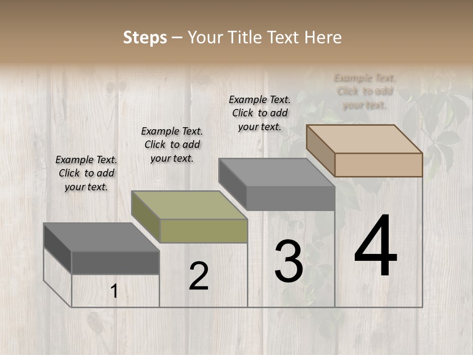 Wood Fence PowerPoint Template