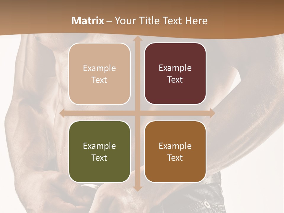 Muscular Body PowerPoint Template