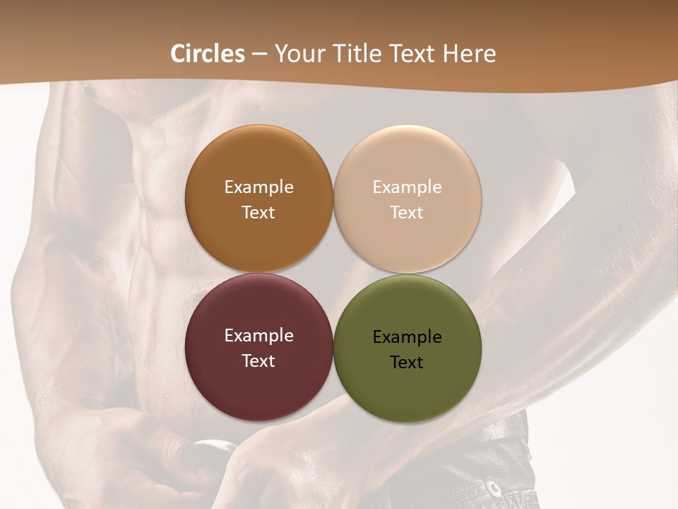 Muscular Body PowerPoint Template