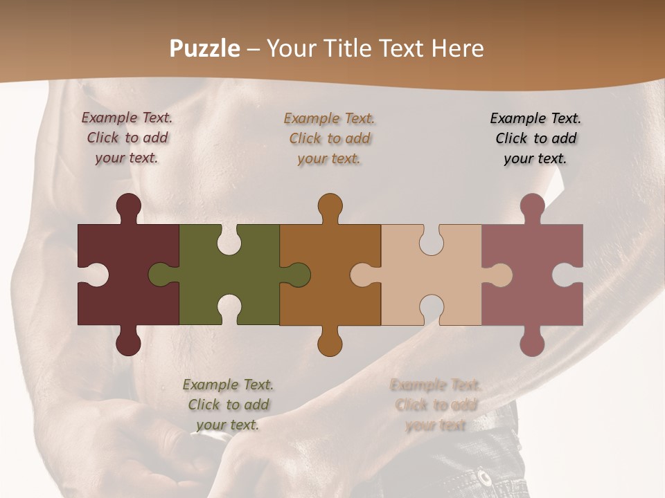 Muscular Body PowerPoint Template