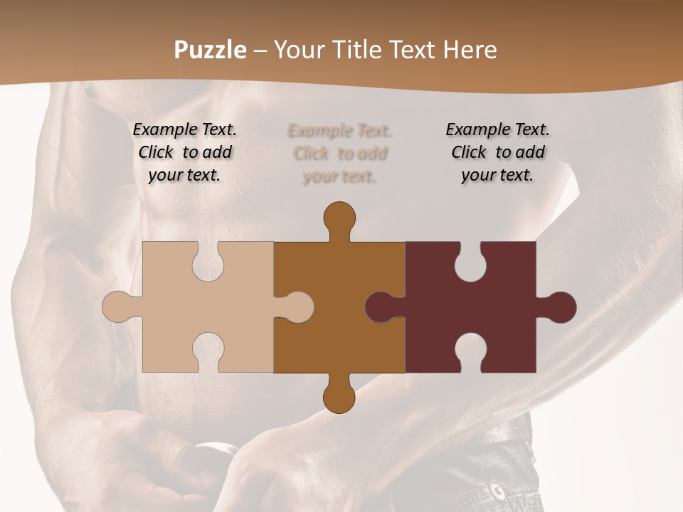 Muscular Body PowerPoint Template