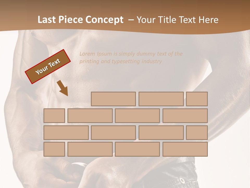 Muscular Body PowerPoint Template