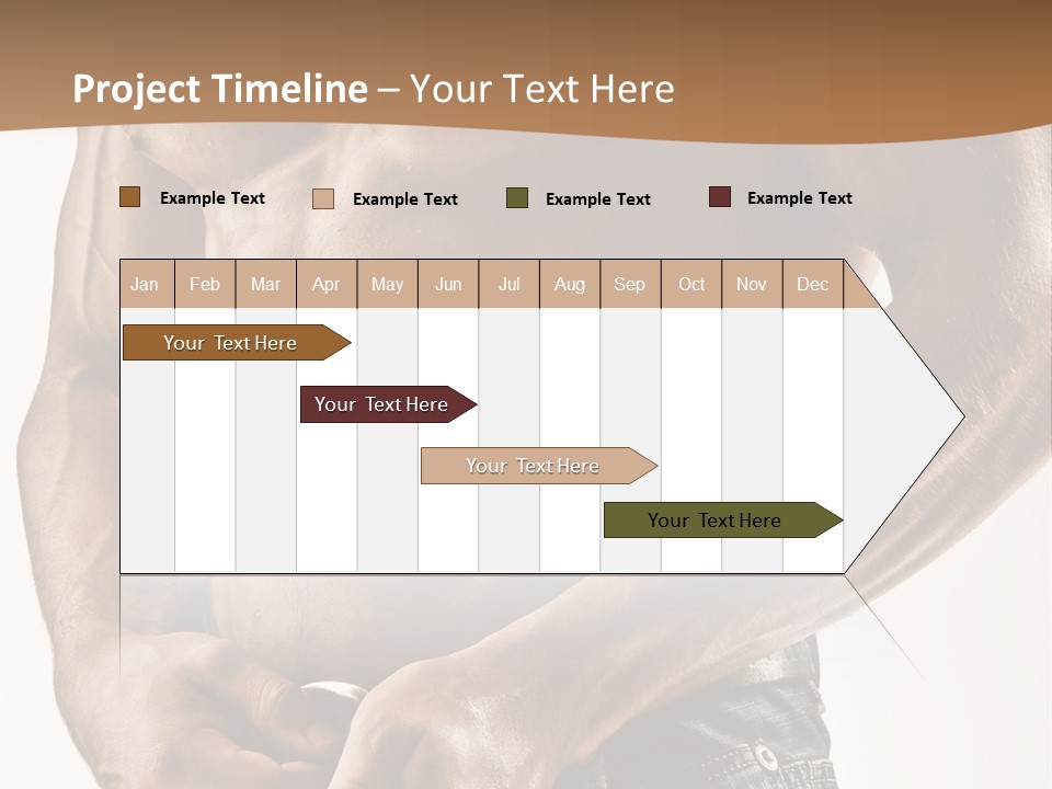 Muscular Body PowerPoint Template