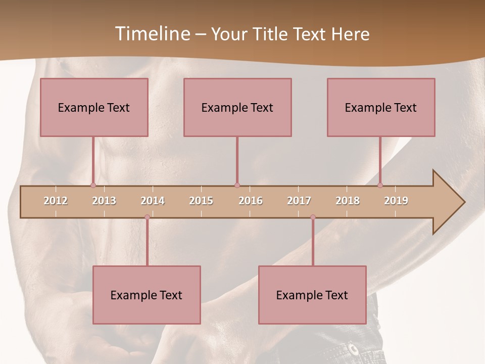 Muscular Body PowerPoint Template