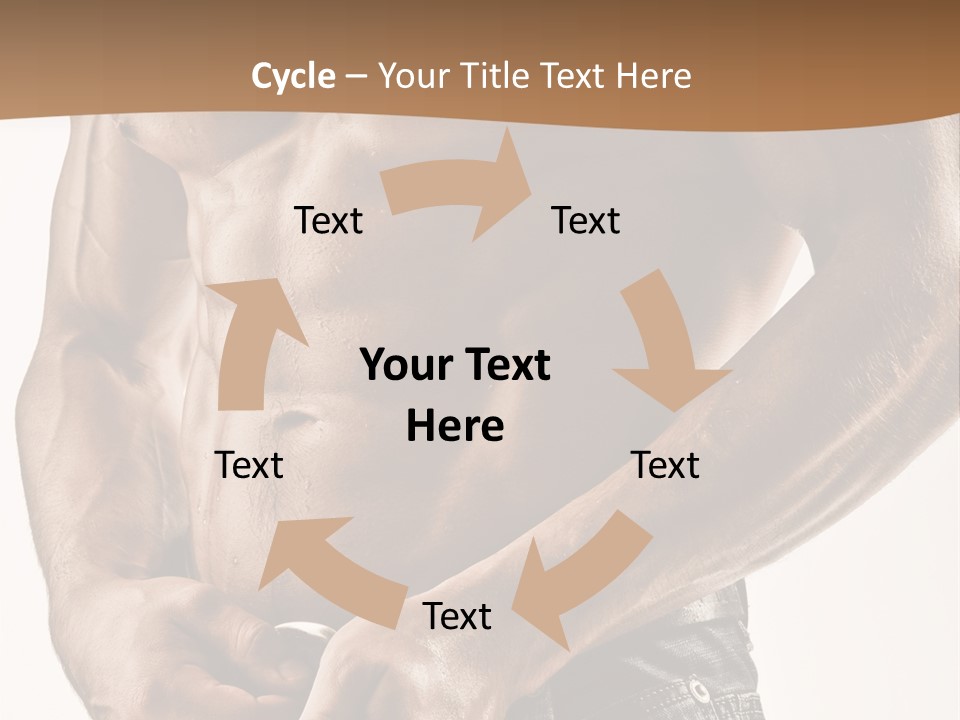 Muscular Body PowerPoint Template